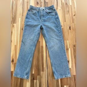 Top Shop Editor button fly jeans